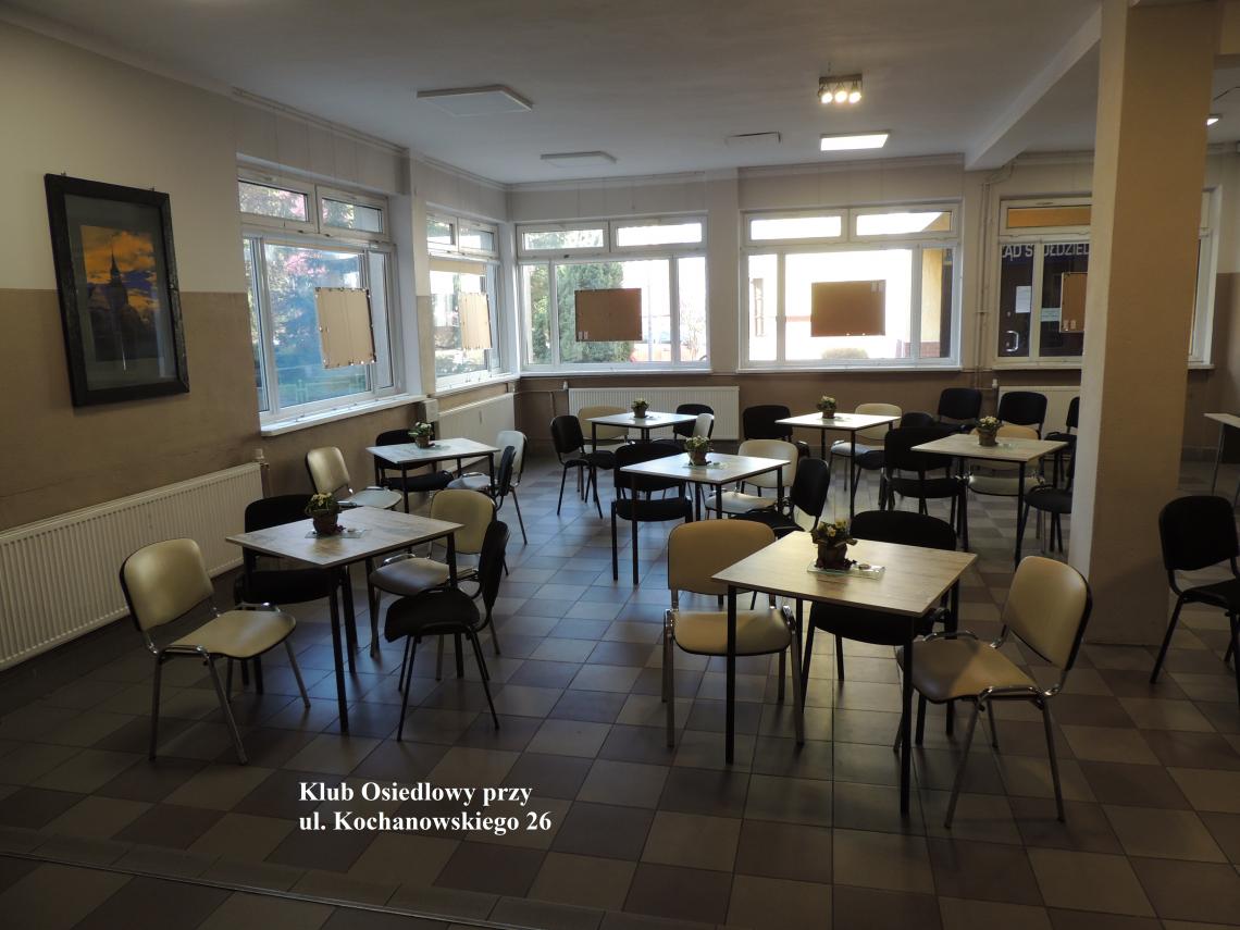 Klub Osiedlowy przy ul. Kochanowskiego 26 w Białogardzie