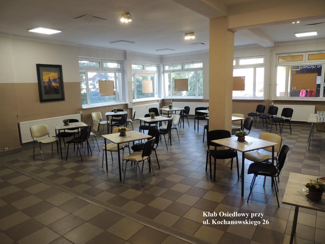 Klub Osiedlowy przy ul. Kochanowskiego 26 w Białogardzie